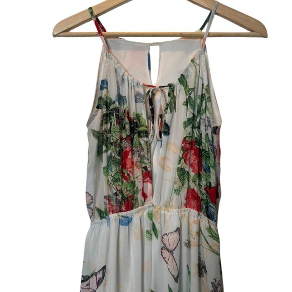FATE Butterfly & Floral Print Maxi Dress | Size M | Boho Garden Party Vibes - Picture 4 of 4